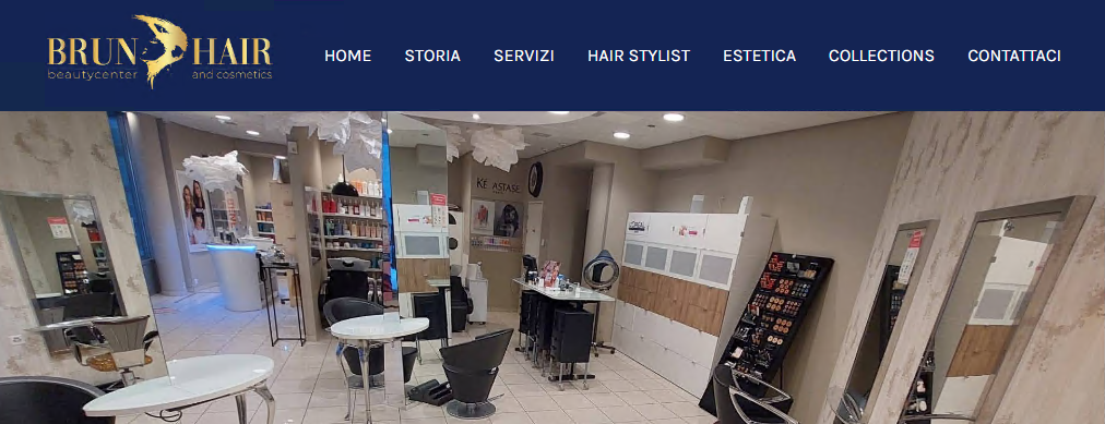 Siti internet parrucchieri - Brunhair Chiasso