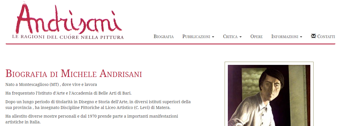 Chi é il pittore Michele Andrisani